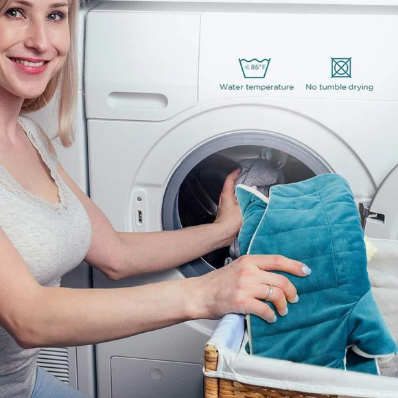 WeightedHeat™ Weighted Heating Pad for Neck and Shoulders - Picture 7 of 7